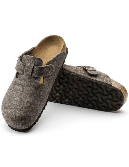 Birkenstock Men's BOSTON BS 0160581 COCOA Clogs Standard Width