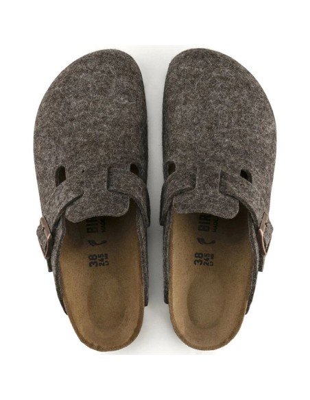 Birkenstock Men's BOSTON BS 0160581 COCOA Clogs Standard Width