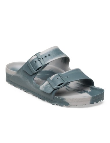 Birkenstock women's ARIZONA EVA 1031331 BASALT GRAYSTONE COIN MULTI flipflops narrow width