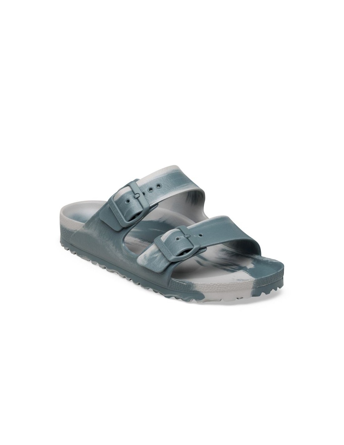 Birkenstock women's ARIZONA EVA 1031331 BASALT GRAYSTONE COIN MULTI flipflops narrow width