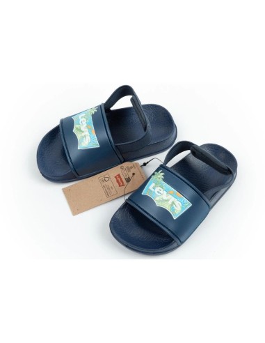 Levi's Pool S Mini Boys Navy Blue Sandals