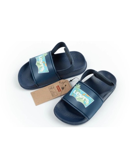 Levi's Pool S Mini Boys Navy Blue Sandals