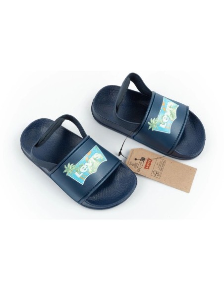 Levi's Pool S Mini Boys Navy Blue Sandals
