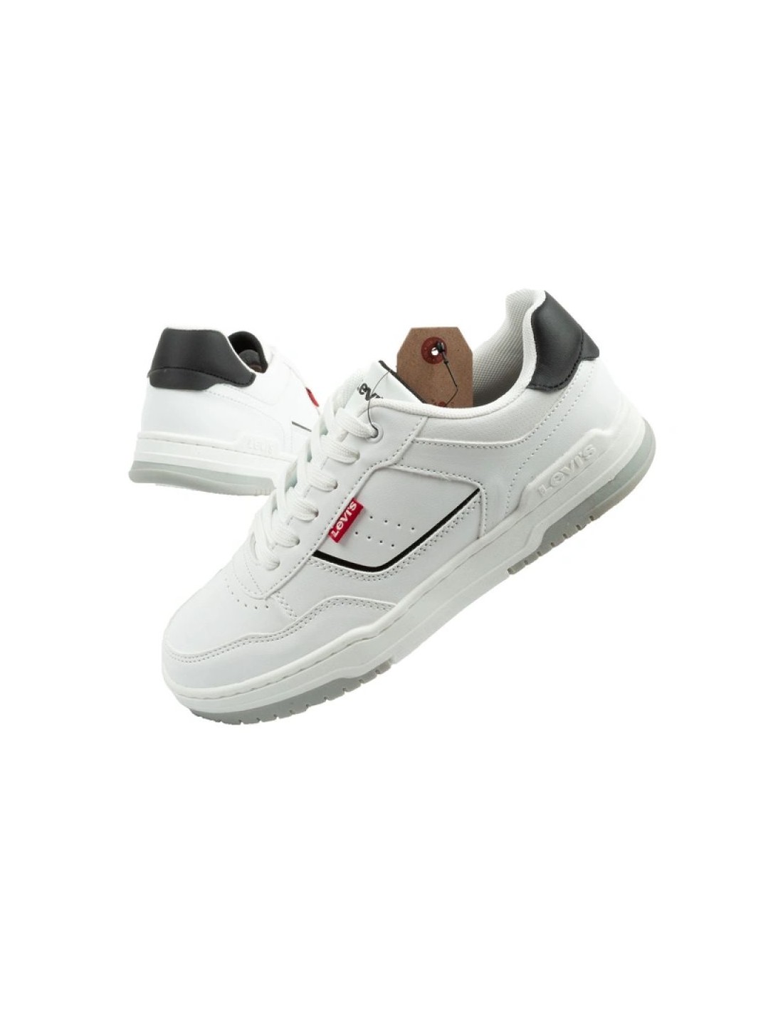 Levi's children's sports shoes John youth white comfortable fashionable