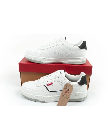 Levi's children's sports shoes John youth white comfortable fashionable