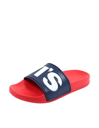 Levi's June L women's slides navy blue and red VPOL0239S0290