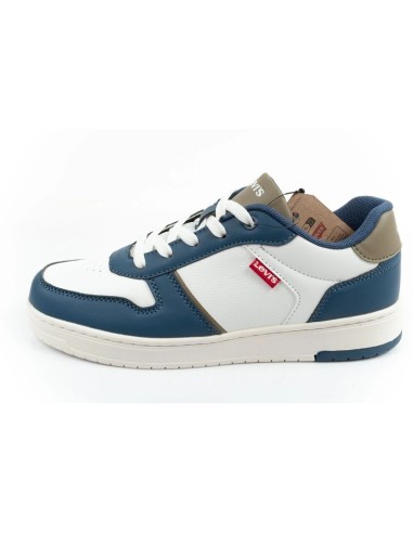 Levi's Kick Se children's sports shoes youth white comfortable fashionable