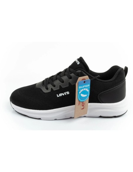 Levi's women's shoes sports sneakers Hudson fashionable black comfortable