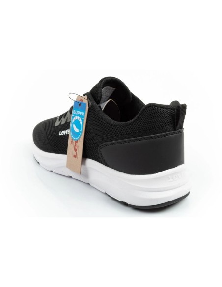 Levi's women's shoes sports sneakers Hudson fashionable black comfortable