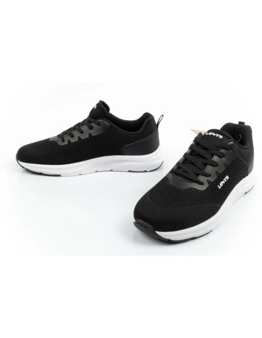 Levi's women's shoes sports sneakers Hudson fashionable black comfortable