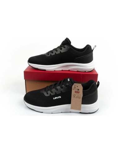 Levi's women's shoes sports sneakers Hudson fashionable black comfortable