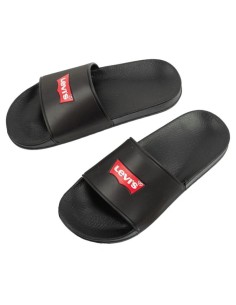 Levi's women's sports slippers comfortable fashionable black shoes