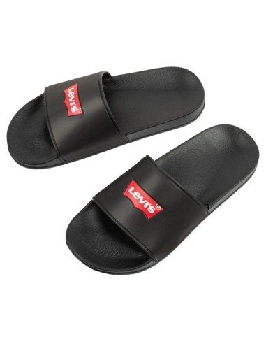 Levi's women's sports slippers comfortable fashionable black shoes