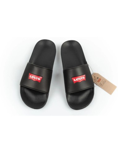 Levi's women's sports slippers comfortable fashionable black shoes