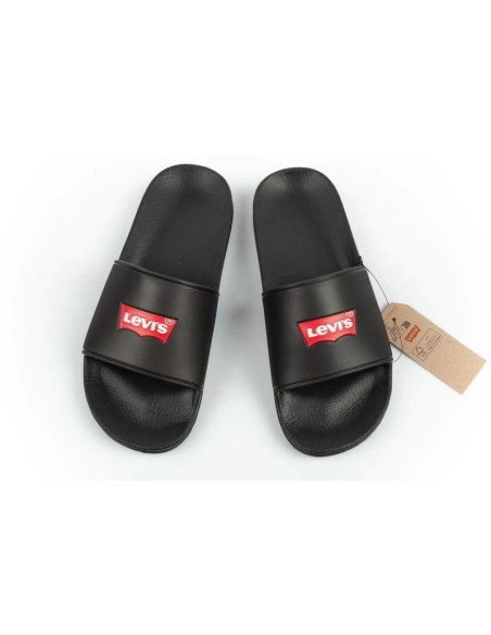 Levi's women's sports slippers comfortable fashionable black shoes