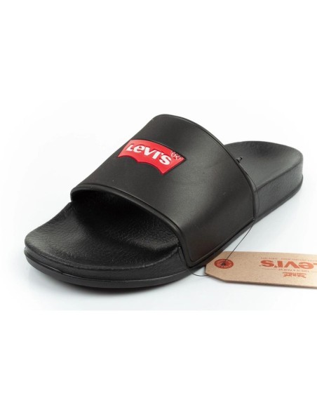 Levi's women's sports slippers comfortable fashionable black shoes