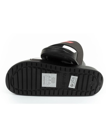 Levi's women's sports slippers comfortable fashionable black shoes