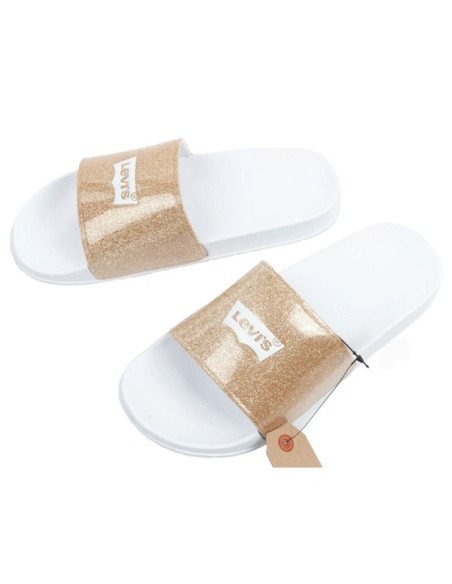Levi's women's sports slippers comfortable glitter shoes fashionable