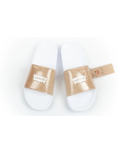 Levi's women's sports slippers comfortable glitter shoes fashionable