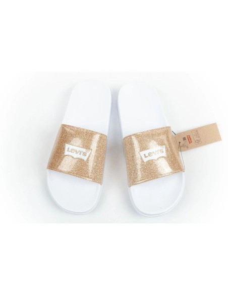 Levi's women's sports slippers comfortable glitter shoes fashionable