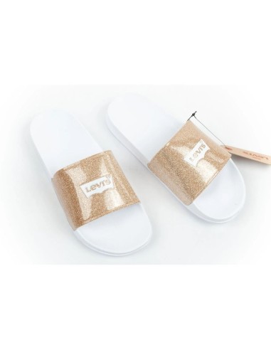 Levi's women's sports slippers comfortable glitter shoes fashionable