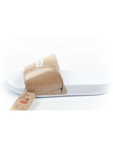 Levi's women's sports slippers comfortable glitter shoes fashionable