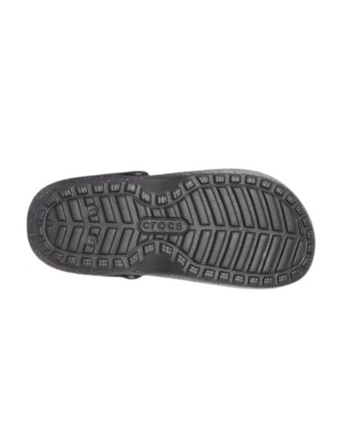 Crocs Classic Glitter Lined Clog Silver FlipFlops 205842067