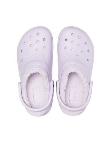 Crocs Classic Lined Clog Lavender Purple FlipFlops 20359150P
