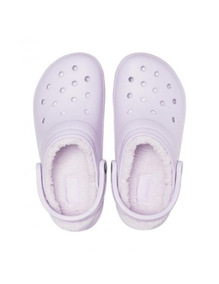 Crocs Classic Lined Clog Lavender Purple FlipFlops 20359150P