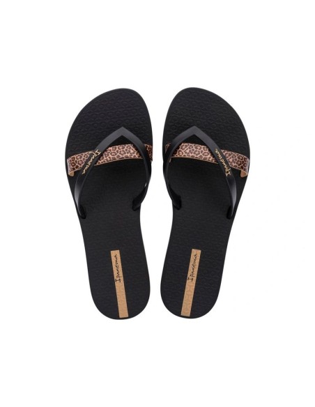 Ipanema Kirei women's flipflops fashionable and comfortable black for the beach