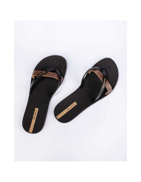 Ipanema Kirei women's flipflops fashionable and comfortable black for the beach