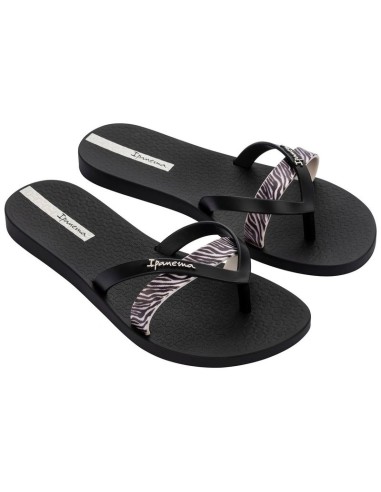 Ipanema Kirei women's flipflops fashionable and comfortable black for the beach