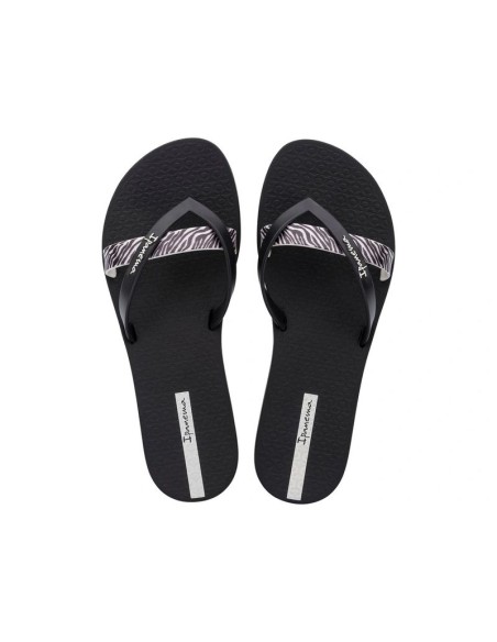 Ipanema Kirei women's flipflops fashionable and comfortable black for the beach