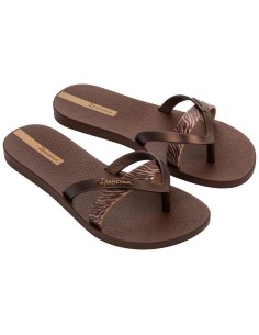 Ipanema Kirei women's flipflops fashionable and comfortable brown for the beach
