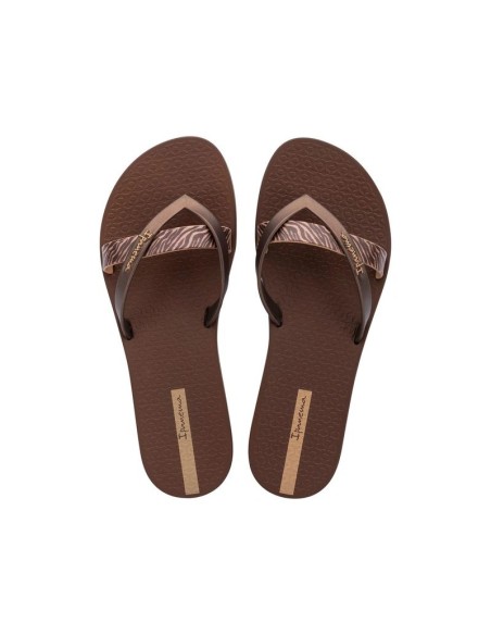 Ipanema Kirei women's flipflops fashionable and comfortable brown for the beach