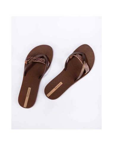 Ipanema Kirei women's flipflops fashionable and comfortable brown for the beach