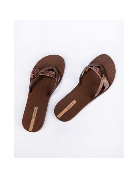 Ipanema Kirei women's flipflops fashionable and comfortable brown for the beach