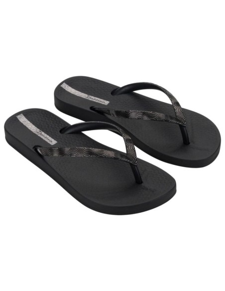 Ipanema Mesh IX comfortable women's flipflops black