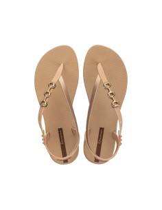 Ipanema Sandal Class women's flipflop sandals beige with gold