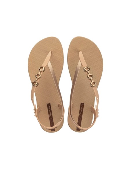 Ipanema Sandal Class women's flipflop sandals beige with gold