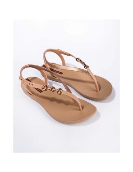 Ipanema Sandal Class women's flipflop sandals beige with gold