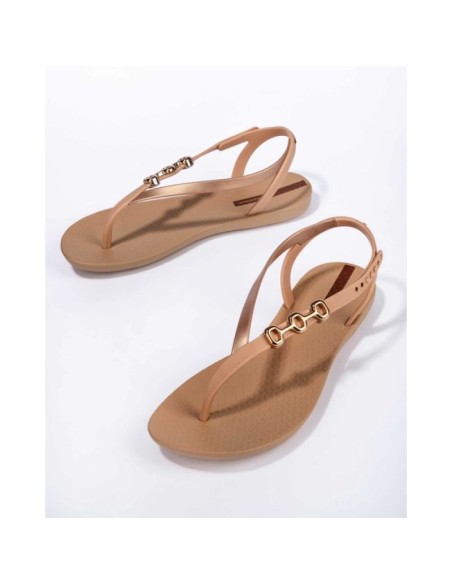 Ipanema Sandal Class women's flipflop sandals beige with gold