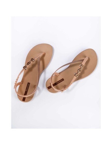 Ipanema Sandal Class women's flipflop sandals beige with gold