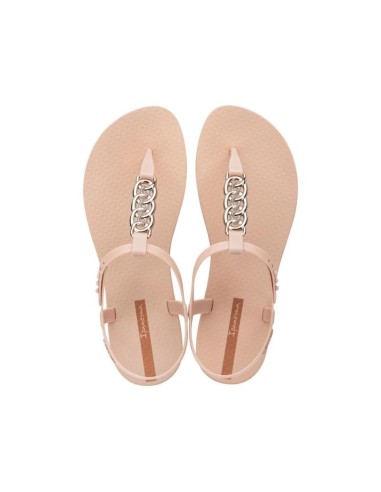 Ipanema Sandal Class women's flipflop sandals light beige with gold