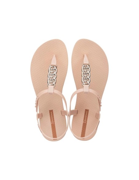 Ipanema Sandal Class women's flipflop sandals light beige with gold