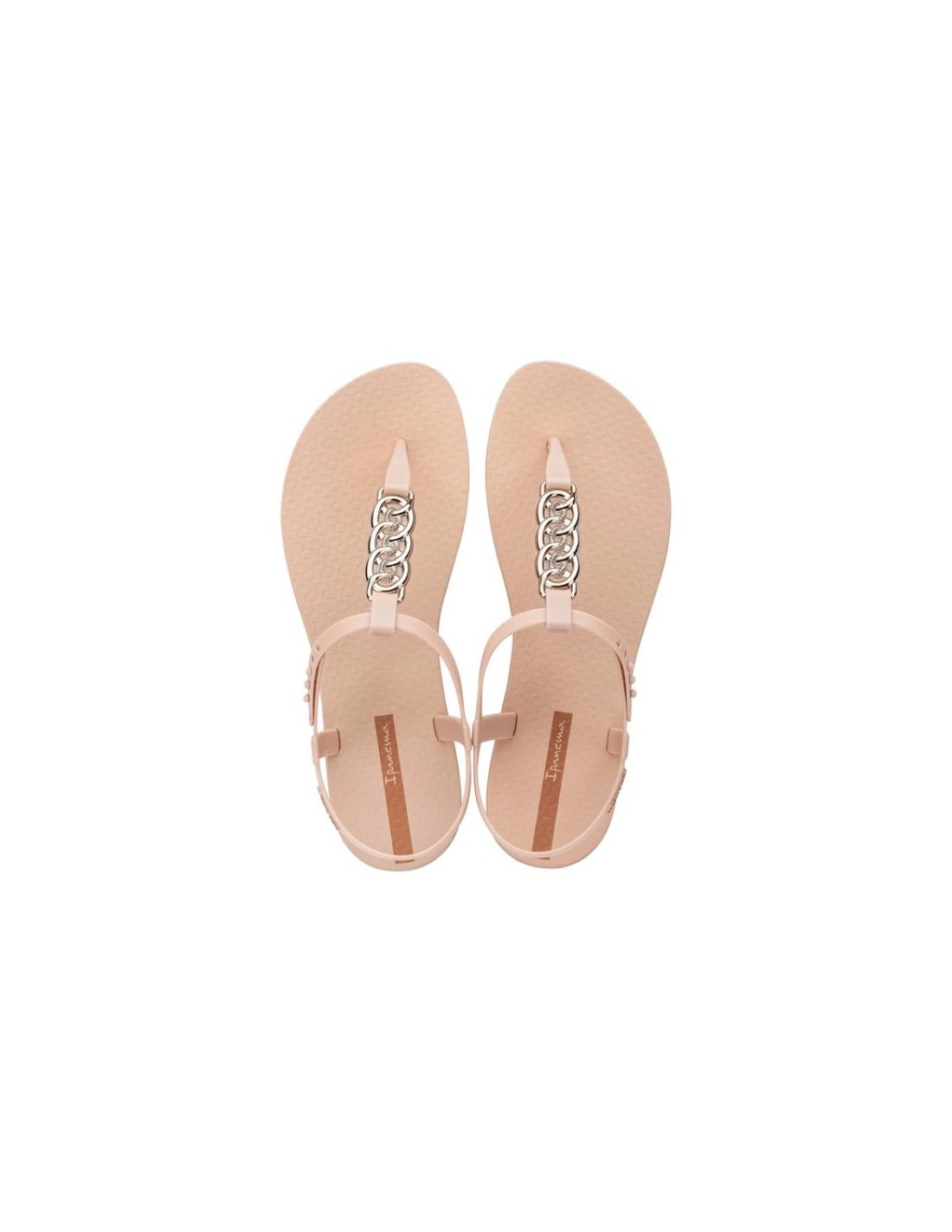 Ipanema Sandal Class women's flipflop sandals light beige with gold