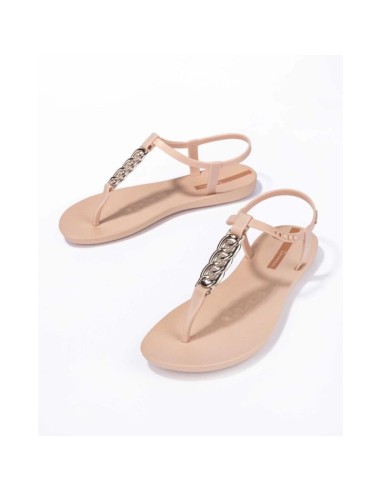 Ipanema Sandal Class women's flipflop sandals light beige with gold