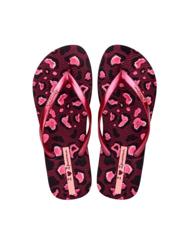 Ipanema Women's Animal Print Flip Flops Pink 83846BP657