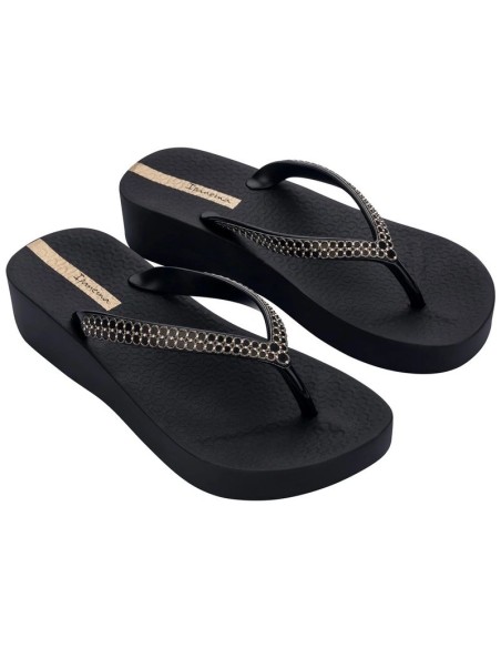 Ipanema women's flipflops shoes Mesh XI Plat Fem platform black