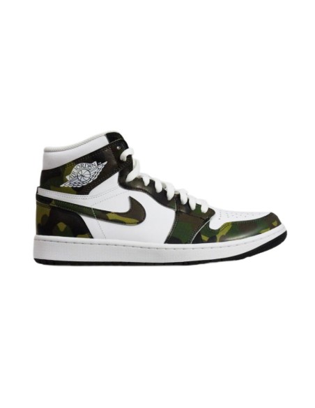 Air Jordan 1 High Golf Camo Men's Sneakers DQ0660300